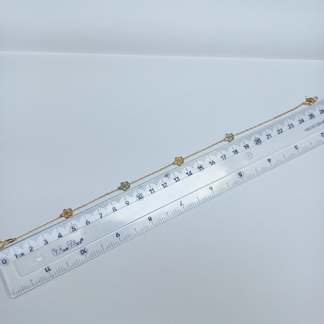 PULSERA RIGIDA ORO 14 K 1.8 GRMS (SEMINUEVO)