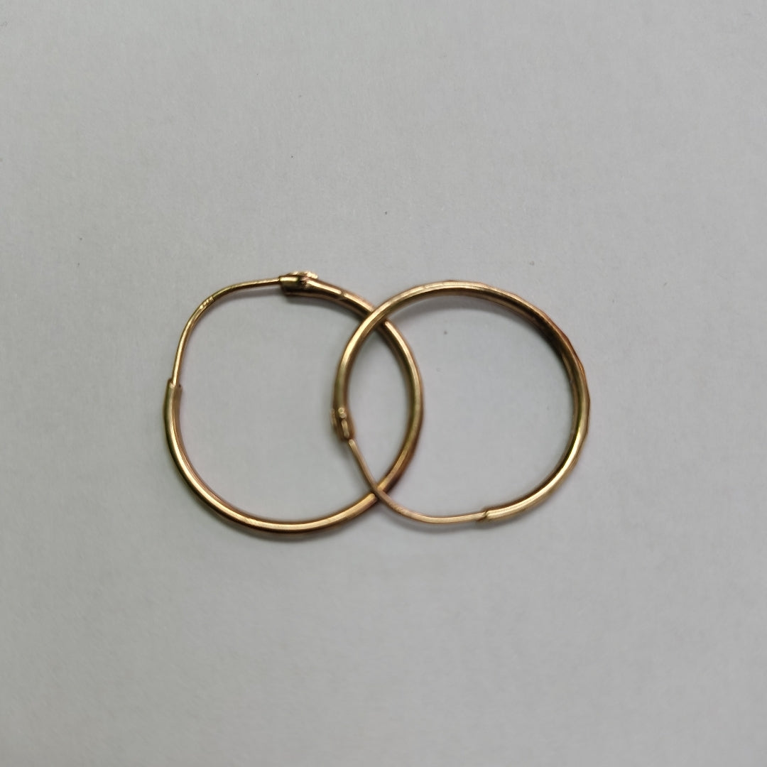 ARRACADAS PAR ORO 10 K 0.8 GRMS (SEMINUEVO)