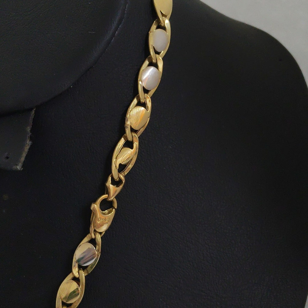 CADENA ORO, ORO COMBINADO 18 K 16.8 GRMS (SEMINUEVO)