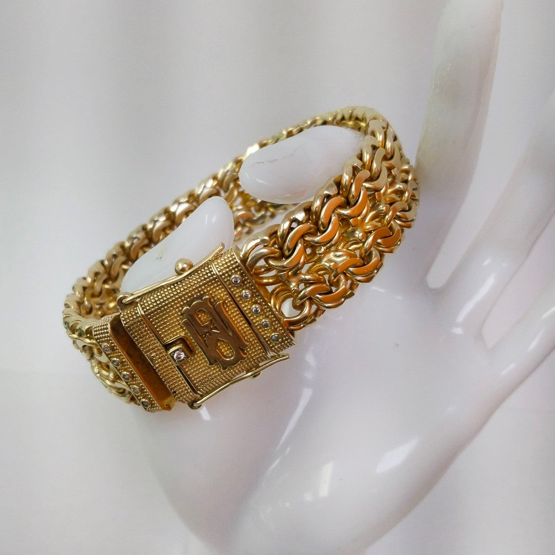 PULSERA ORO 14 K 155.6 GRMS (SEMINUEVO)