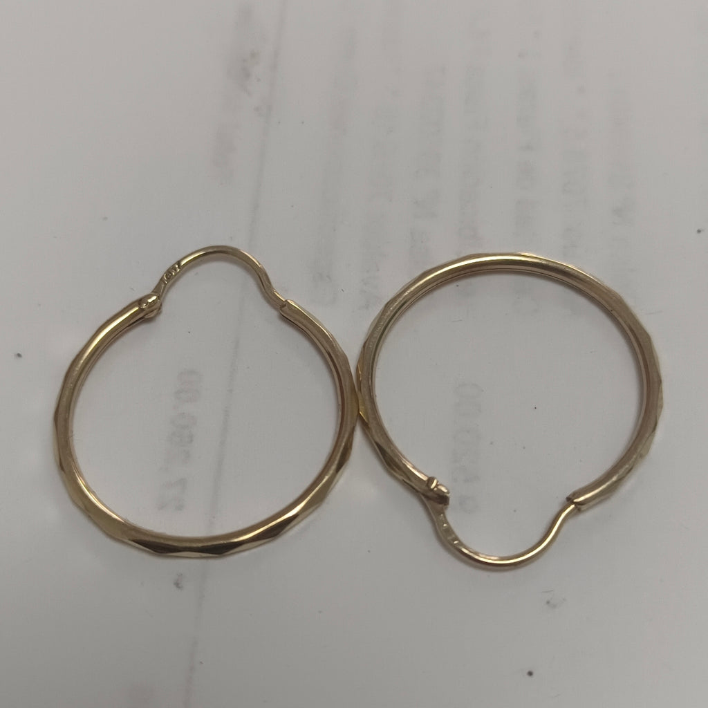 ARRACADAS PAR ORO 14 K 1.6 GRMS (SEMINUEVO)