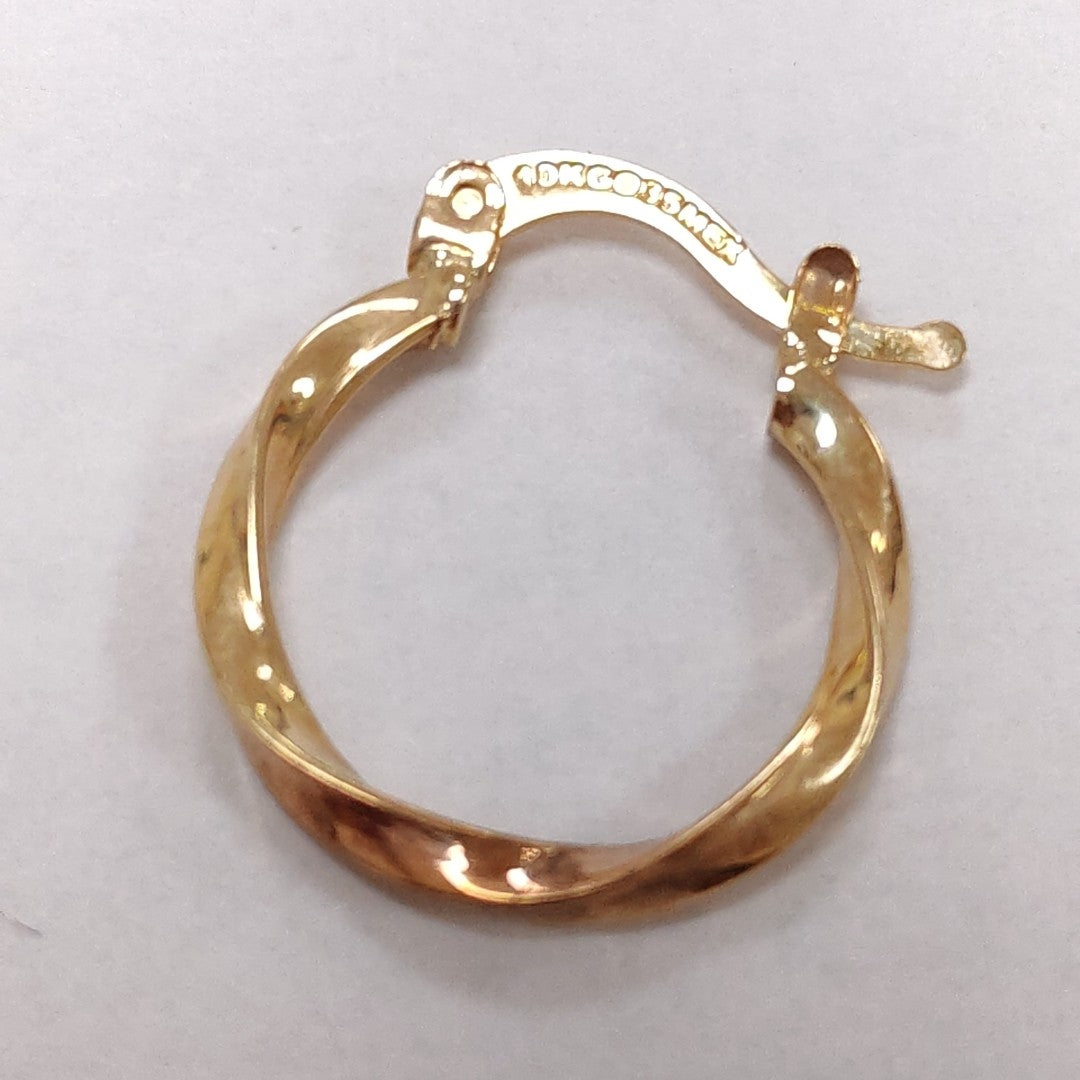 ARRACADAS PAR ORO 10 K 1,40 GRMS (SEMINUEVO)