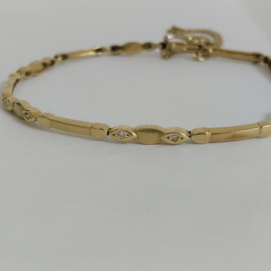 PULSERA ORO 14 K 8.1 GRMS (SEMINUEVO)