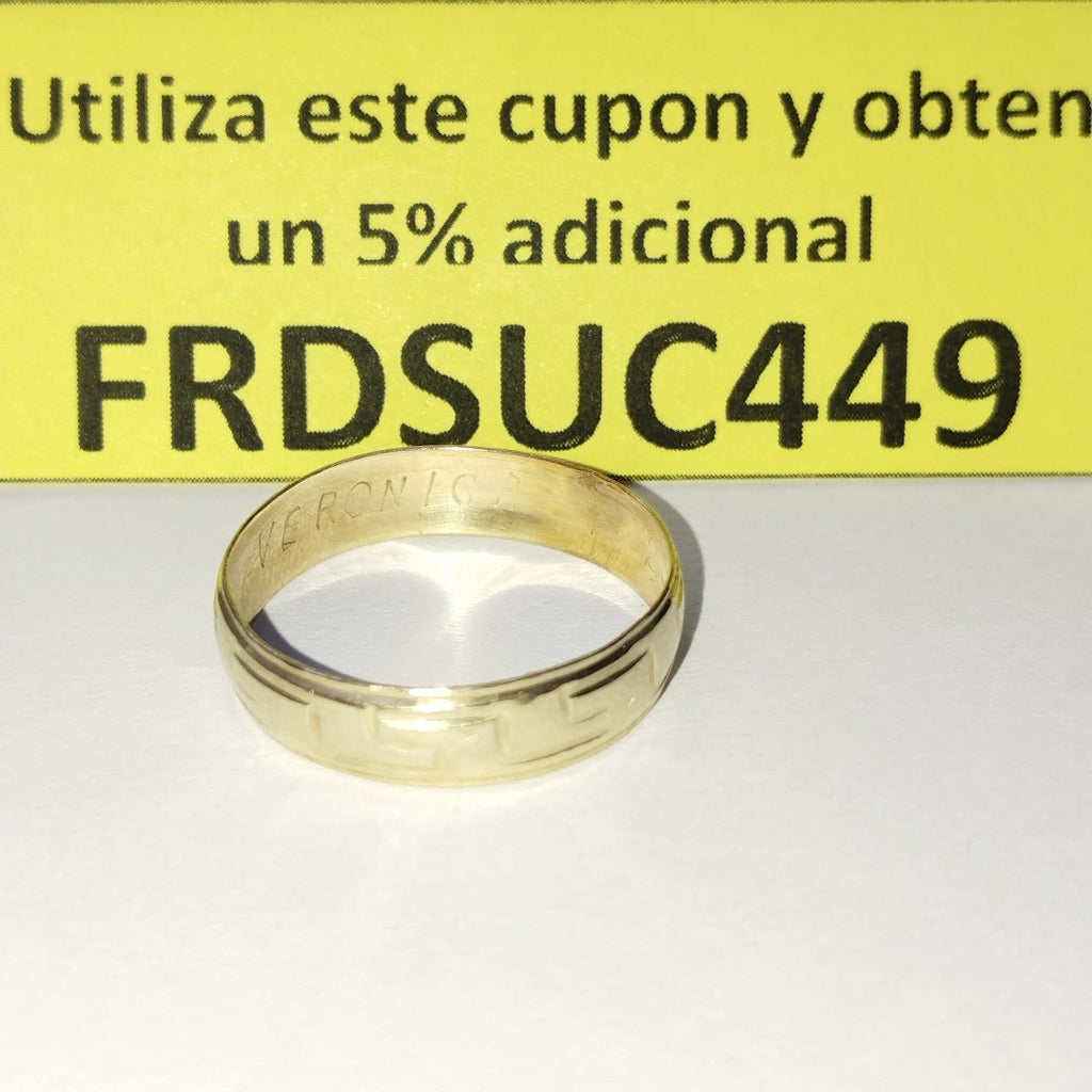 ARGOLLA ORO 14 K 2,10 GRMS (SEMINUEVO)