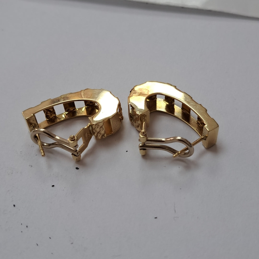 ARRACADAS PAR ORO 14 K 6,40 GRMS (SEMINUEVO)