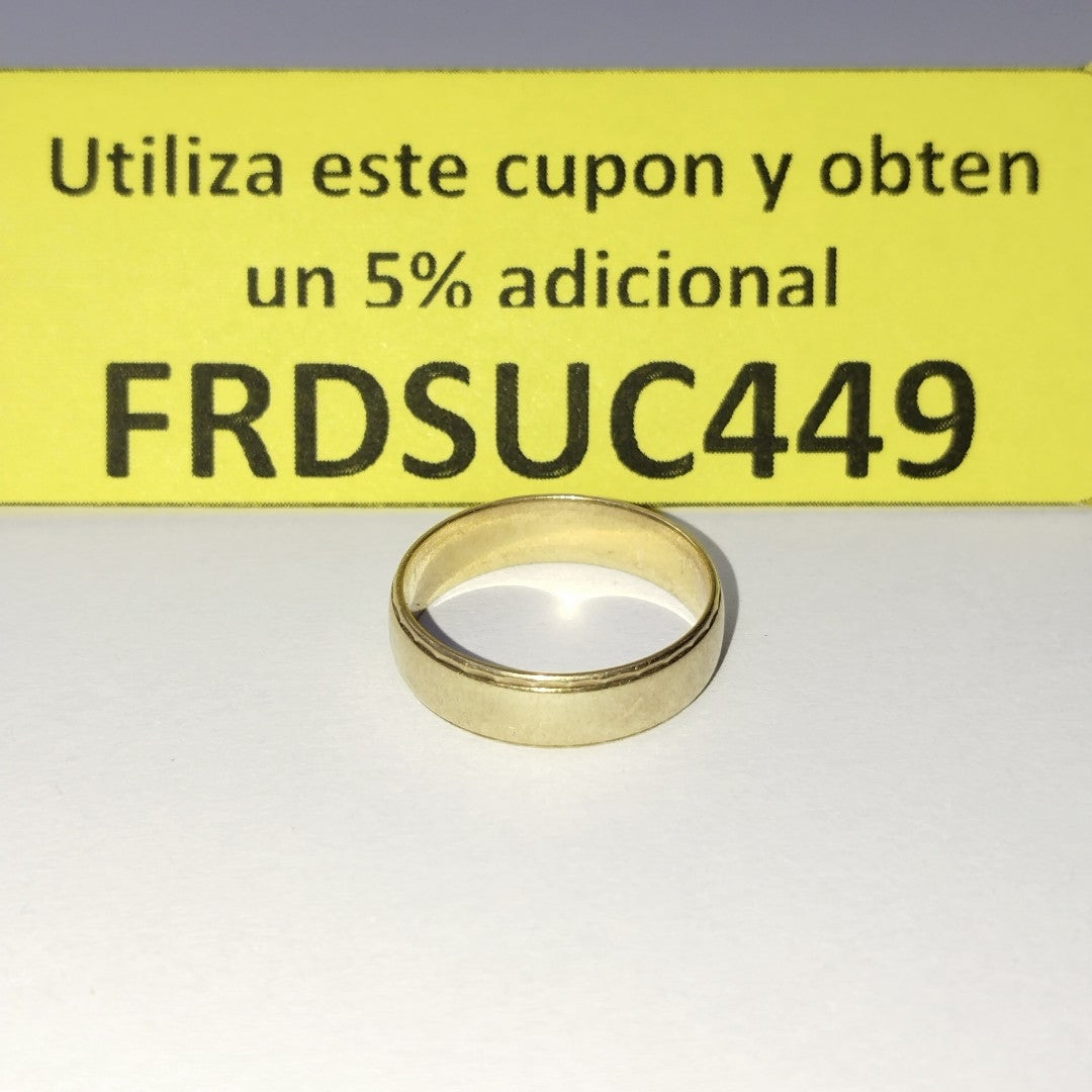 ARGOLLA ORO 14 K 3,10 GRMS (SEMINUEVO)