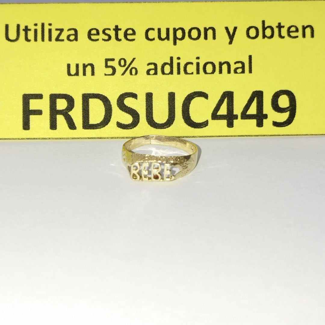ANILLITO ORO 14 K 0,80 GRMS (SEMINUEVO)