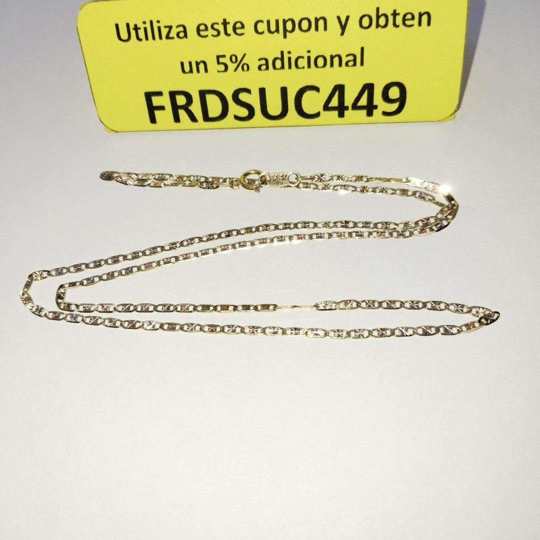 CADENA ORO 10 K 2.2 GRMS (SEMINUEVO)