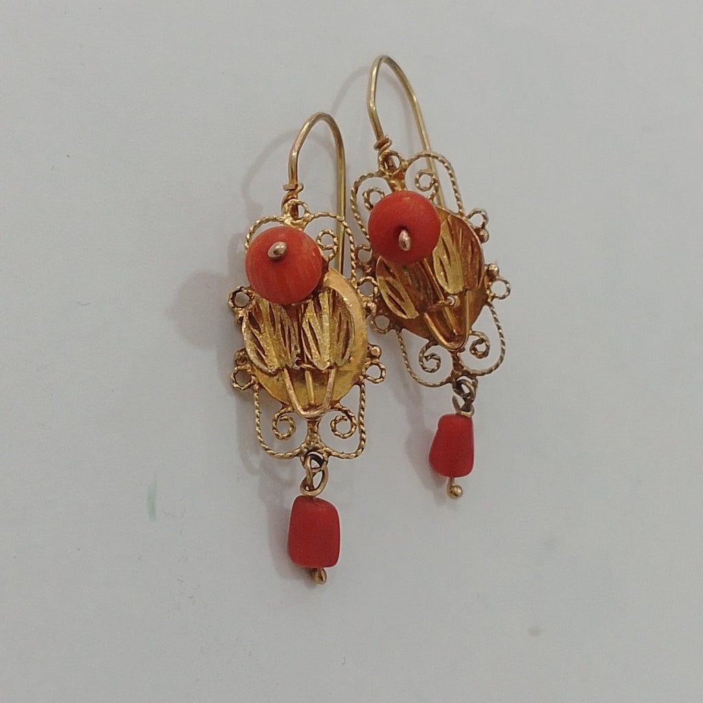 ARETES PAR ORO 10 K 4,00 GRMS (SEMINUEVO)