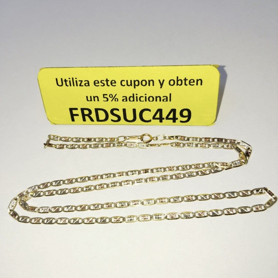 CADENA ORO 10 K 5.9 GRMS (SEMINUEVO)