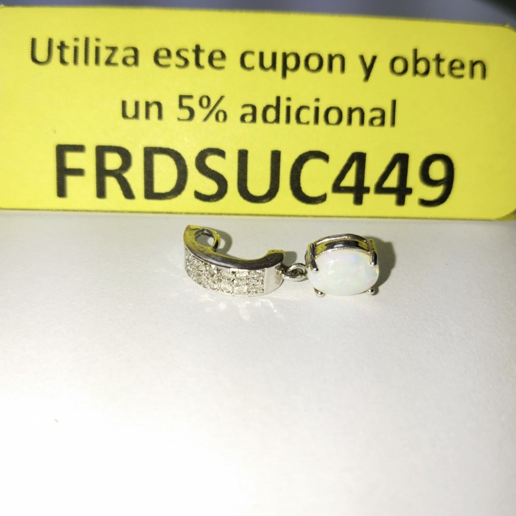 DIJE ORO,ORO BLANCO 14 K 1,90 GRMS (SEMINUEVO)