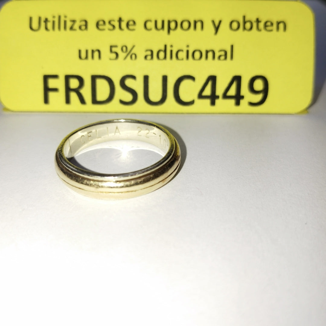 ANILLITO ORO 14 K 6.8 GRMS (SEMINUEVO)