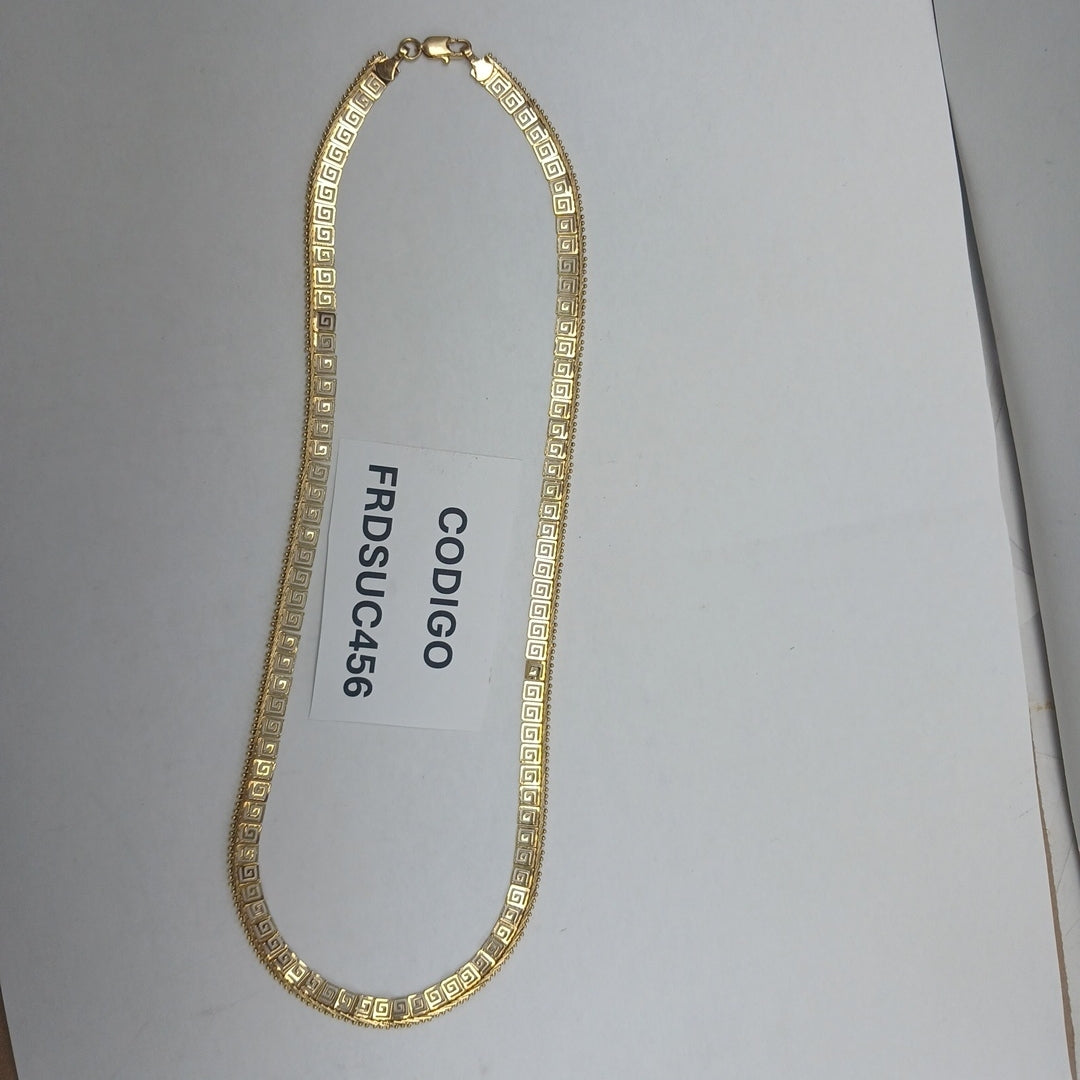 GARGANTILLA ORO 14 K 10.9 GRMS (SEMINUEVO)