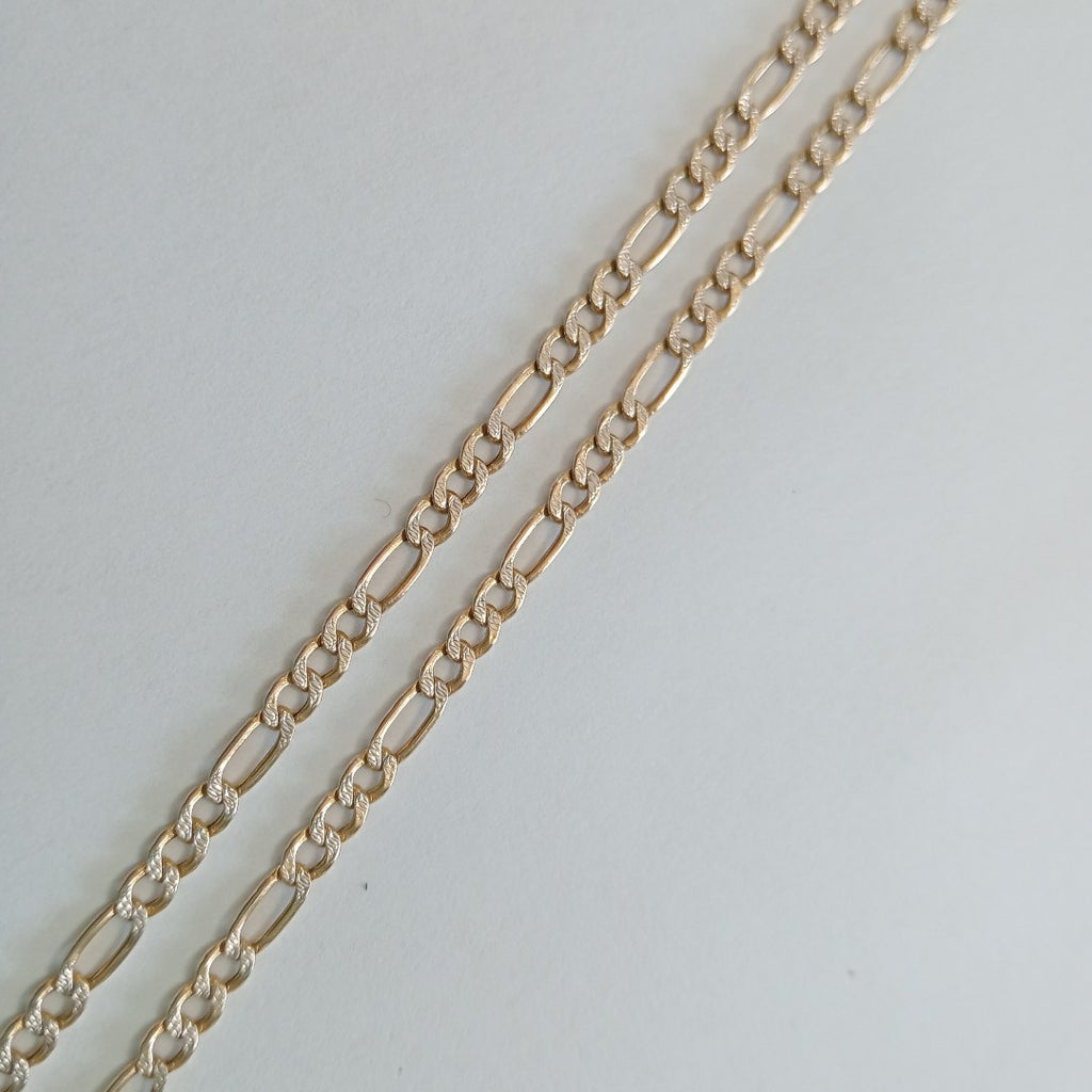 CADENA, MEDALLA RELIGIOSA ORO 10 K 5 GRMS (SEMINUEVO)