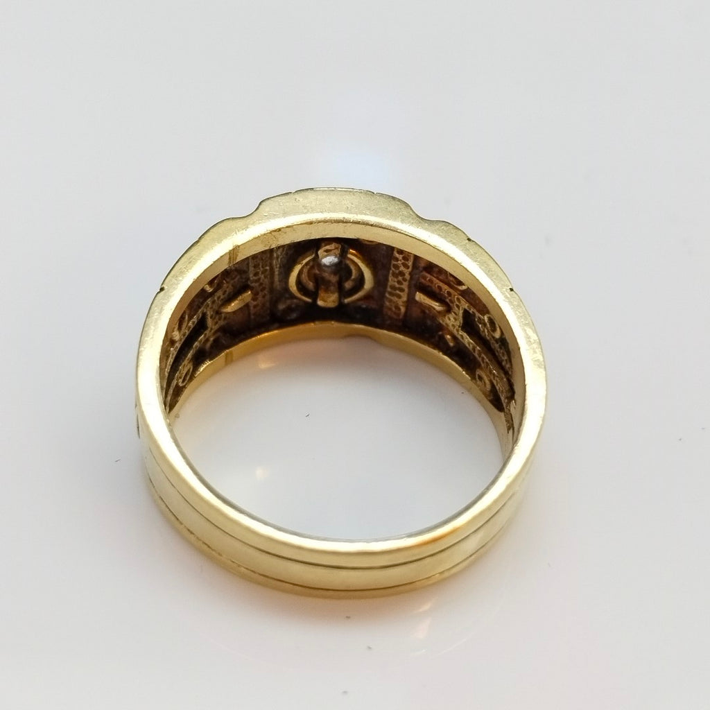 ANILLO ORO 14 K 10.5 GRMS (SEMINUEVO)