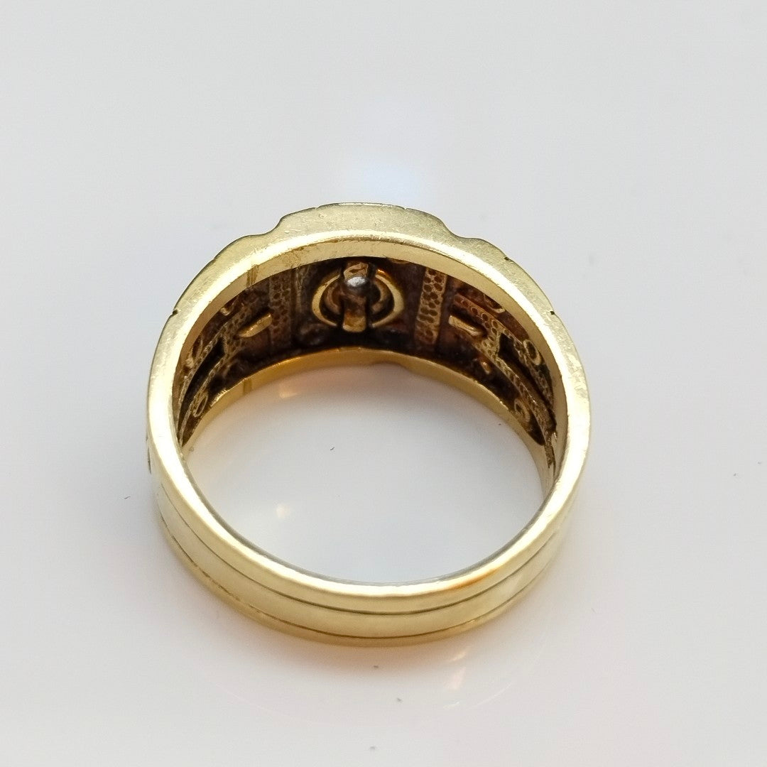 ANILLO ORO 14 K 10.5 GRMS (SEMINUEVO)