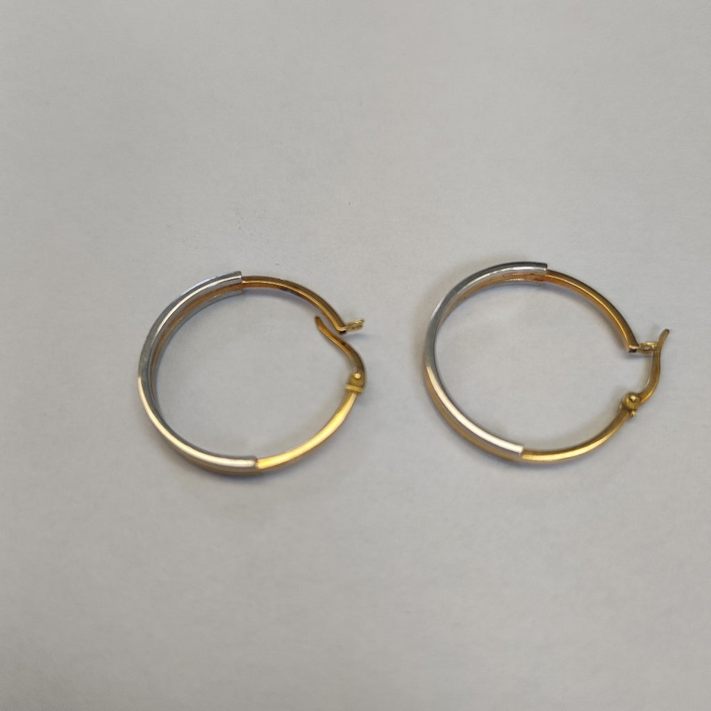 ARRACADAS PAR ORO 14 K 2.7 GRMS (SEMINUEVO)