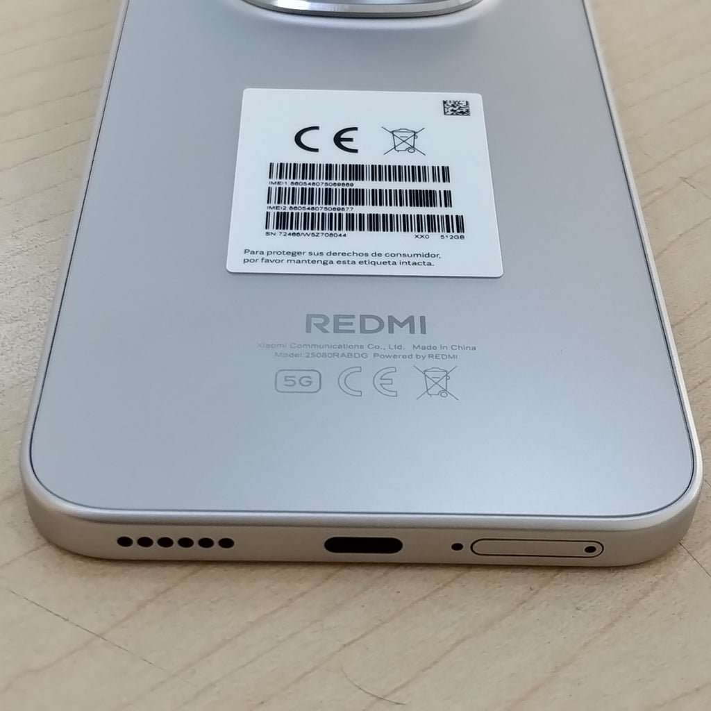 CELULAR XIAOMI REDMI NOTE 15 PRO 5G 25080RABDG (2026) 512 GB 8 GB RAM (SEMINUEVO)