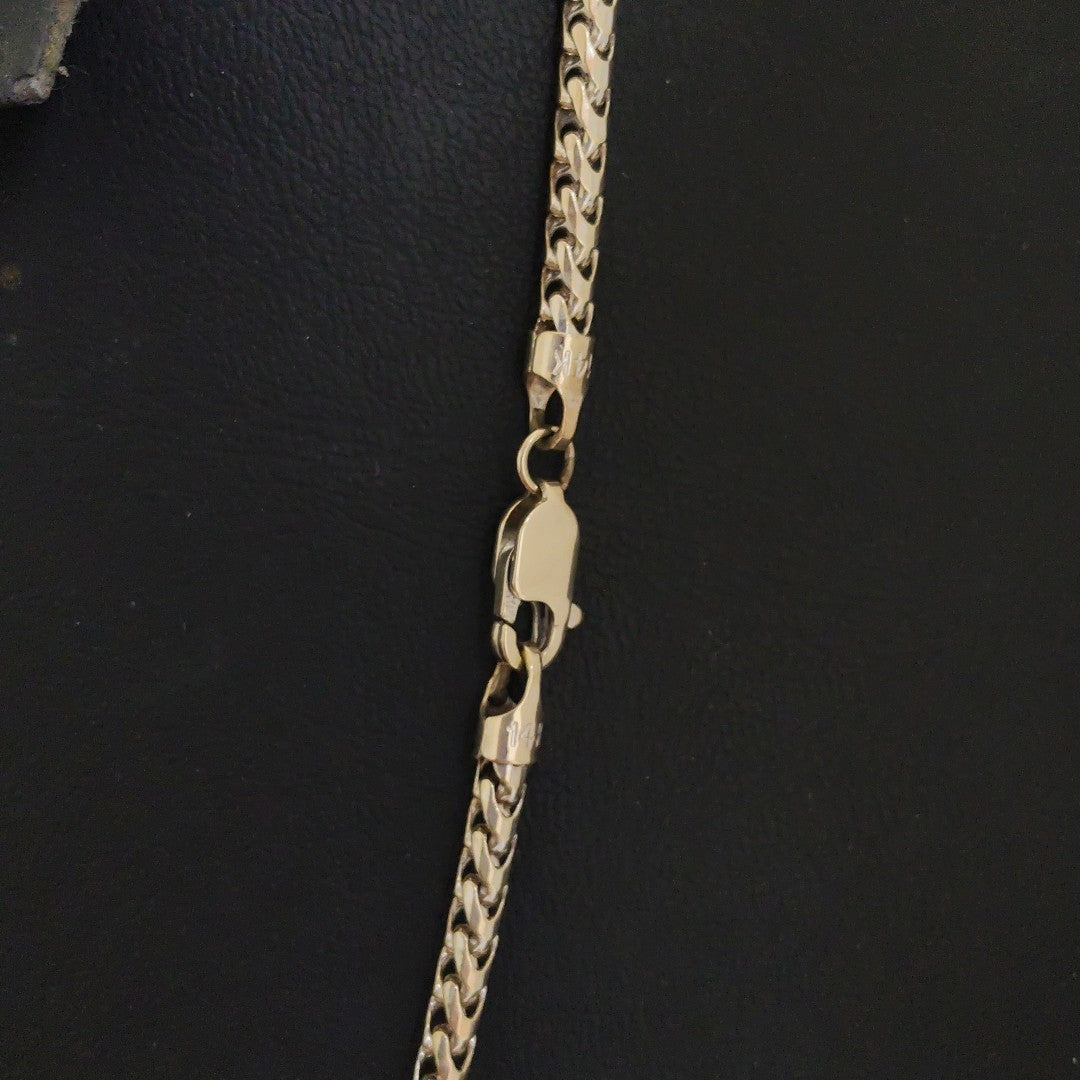 CADENA ORO BLANCO 14 K 31 GRMS (SEMINUEVO)