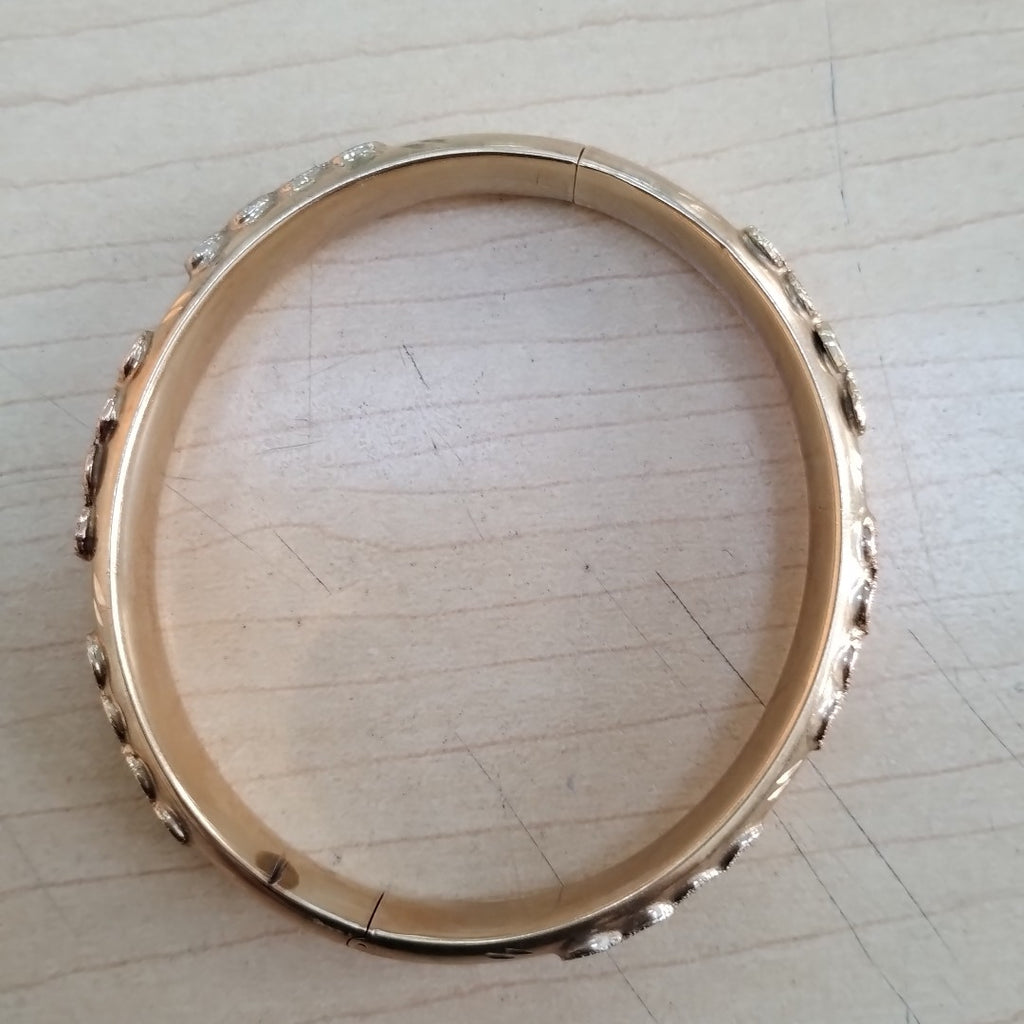 PULSERA RIGIDA ORO 14 K 22,00 GRMS (SEMINUEVO)