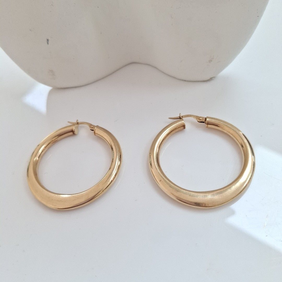 ARRACADAS PAR ORO 10 K 4.3 GRMS (SEMINUEVO)