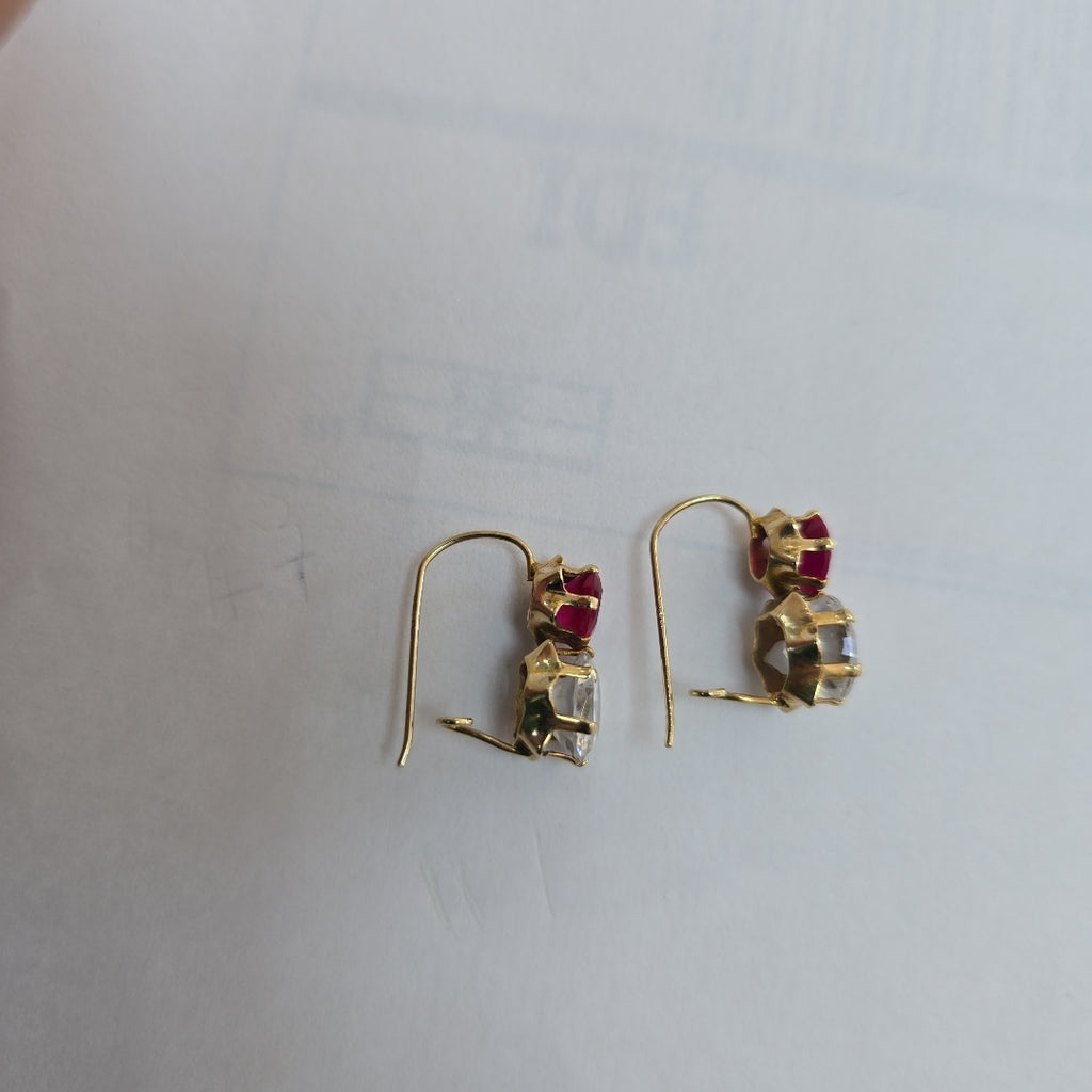 ARETES PAR ORO 10 K 2.7 GRMS (SEMINUEVO)