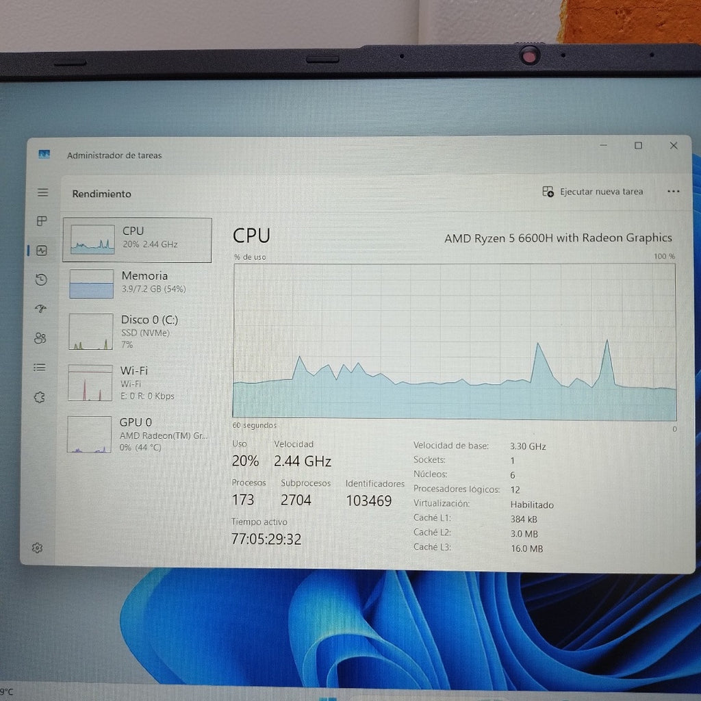 LAPTOP ACER ASPIRE LITE 15 AL15-62P-R0WX (2025) 512 GB SSD 8 GB RAM (SEMINUEVO)