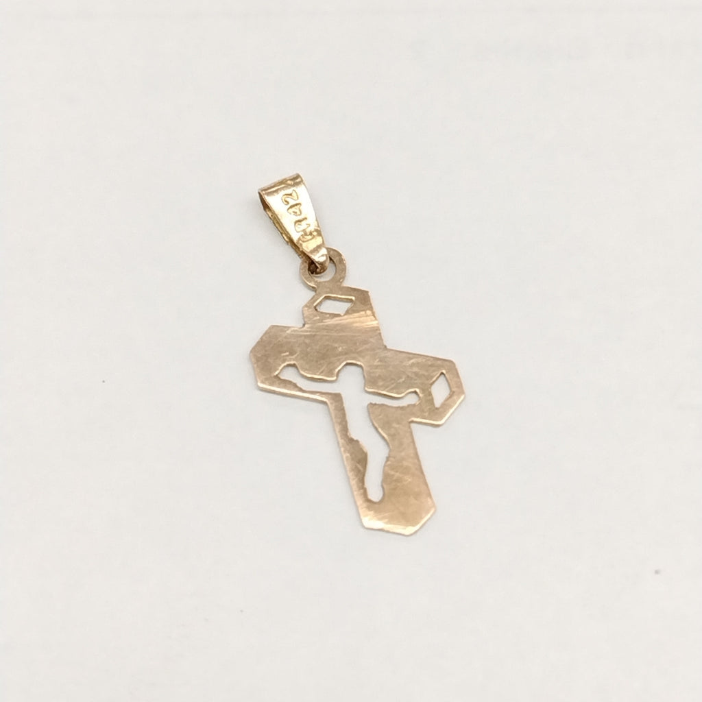 CRUZ, DIJE ORO 10 K 0.5 GRMS (SEMINUEVO)