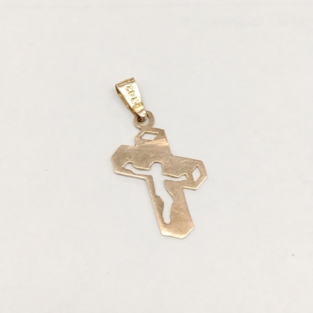 CRUZ, DIJE ORO 10 K 0.5 GRMS (SEMINUEVO)