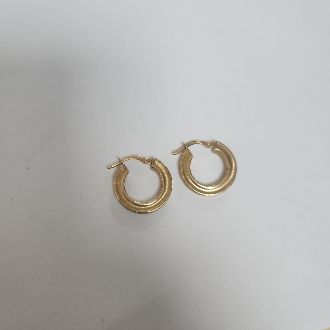 ARRACADAS PAR ORO 14 K 1.4 GRMS (SEMINUEVO)