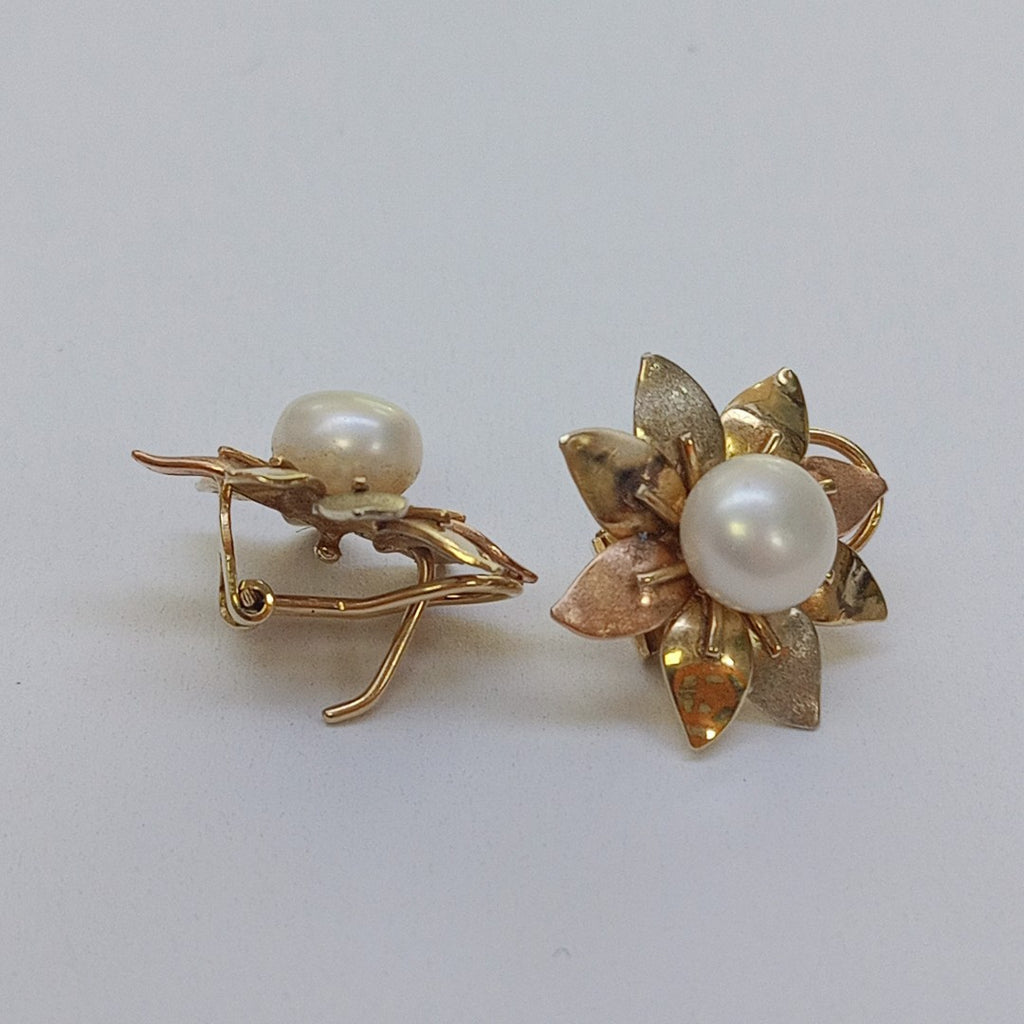 ARETES PAR ORO 14 K 5.8 GRMS (SEMINUEVO)