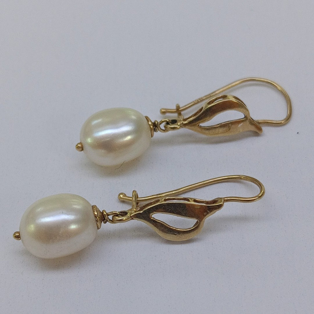 ARETES PAR ORO 14 K 3,20 GRMS (SEMINUEVO)