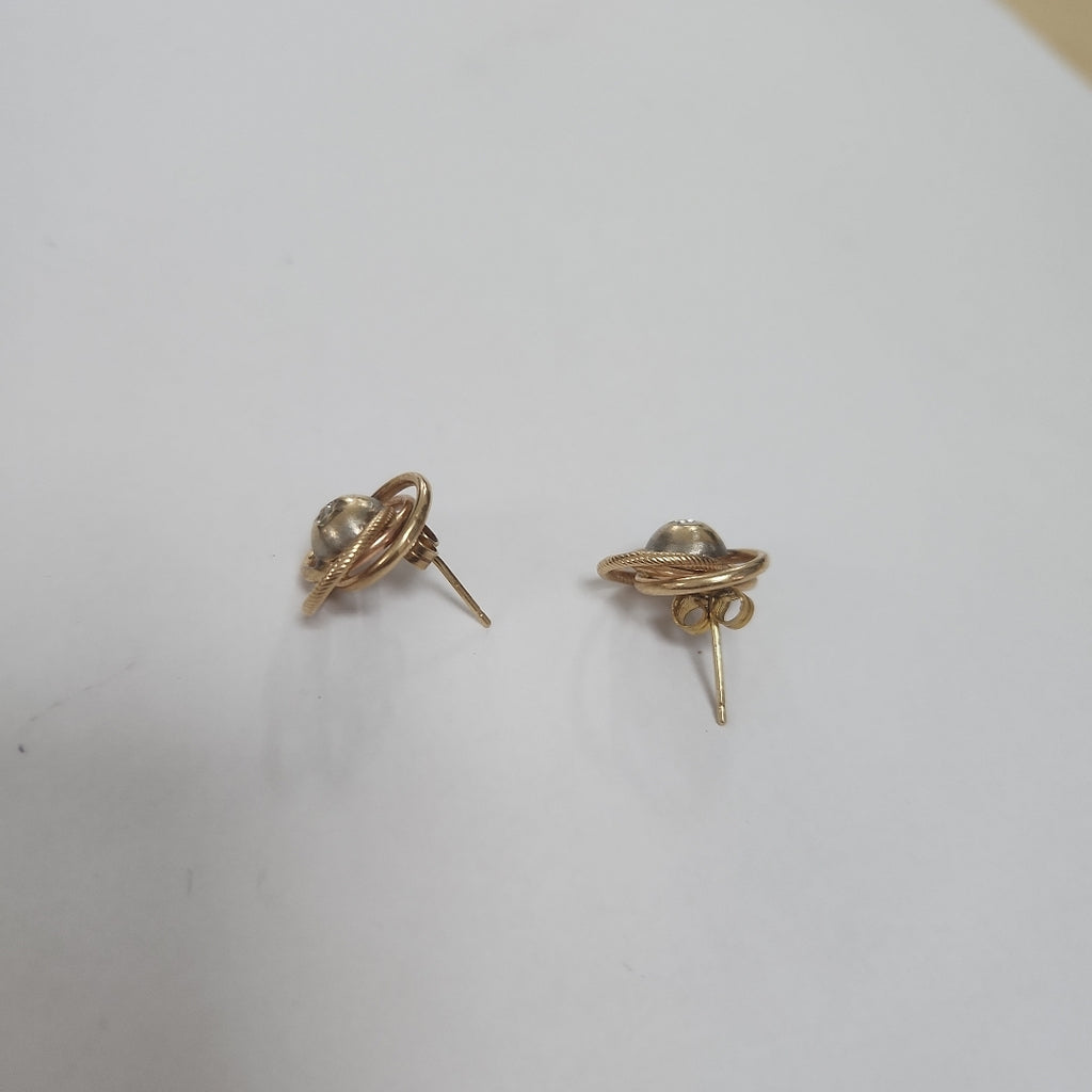 BROQUELES PAR ORO 14 K 1.9 GRMS (SEMINUEVO)