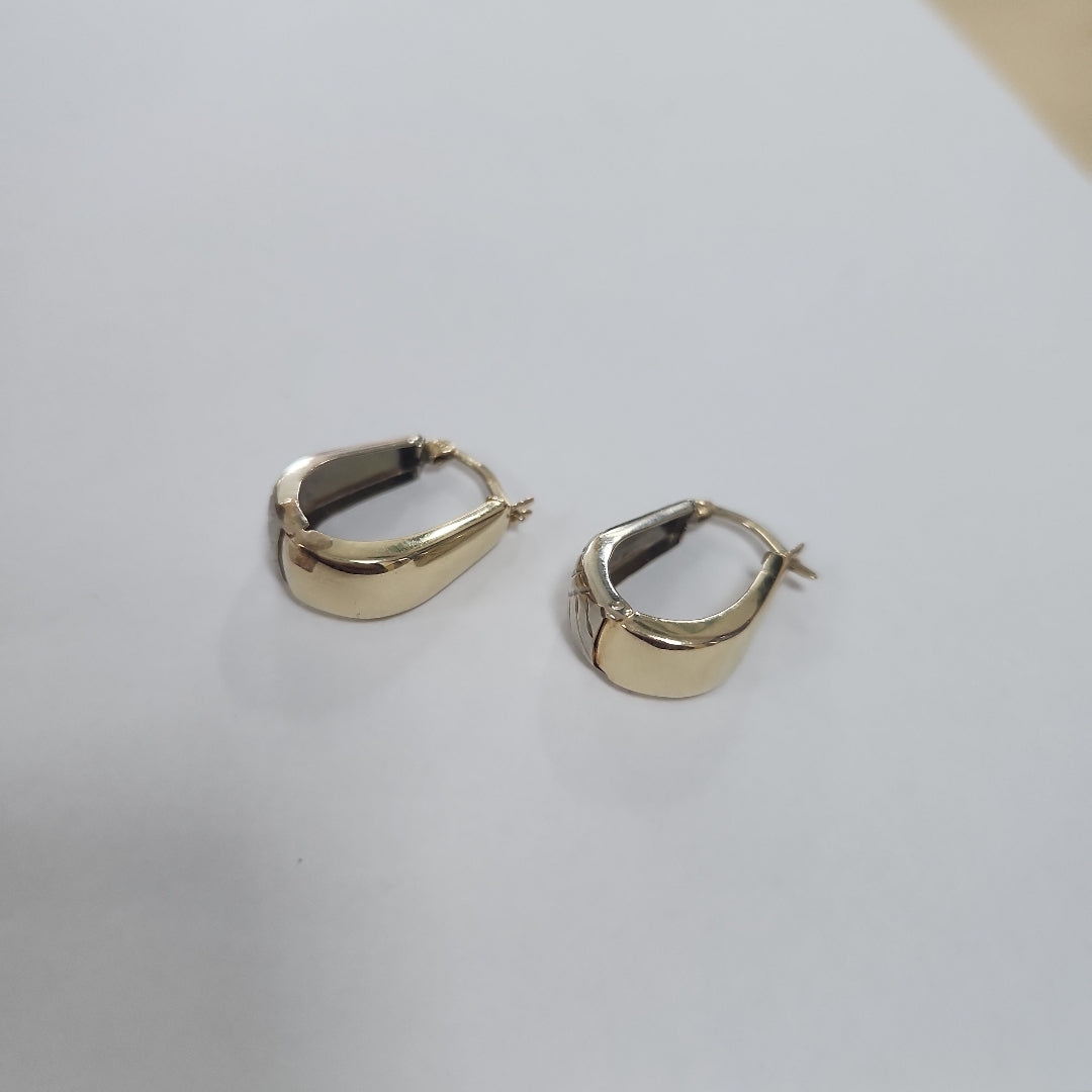 ARETES PAR ORO 14 K 3,40 GRMS (SEMINUEVO)