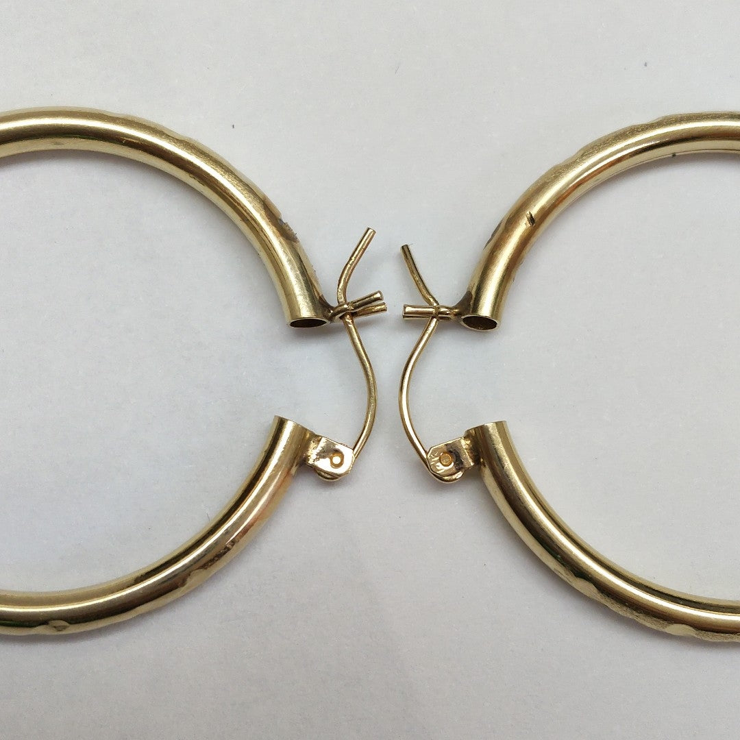 ARRACADAS PAR ORO 14 K 4.7 GRMS (SEMINUEVO)
