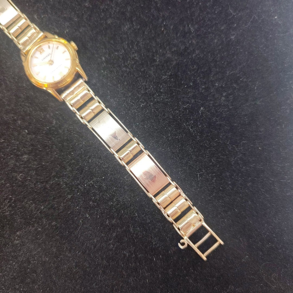 RELOJ CAJA ACERO PULSO ORO ORO 10 K 19.8 GRMS (SEMINUEVO)