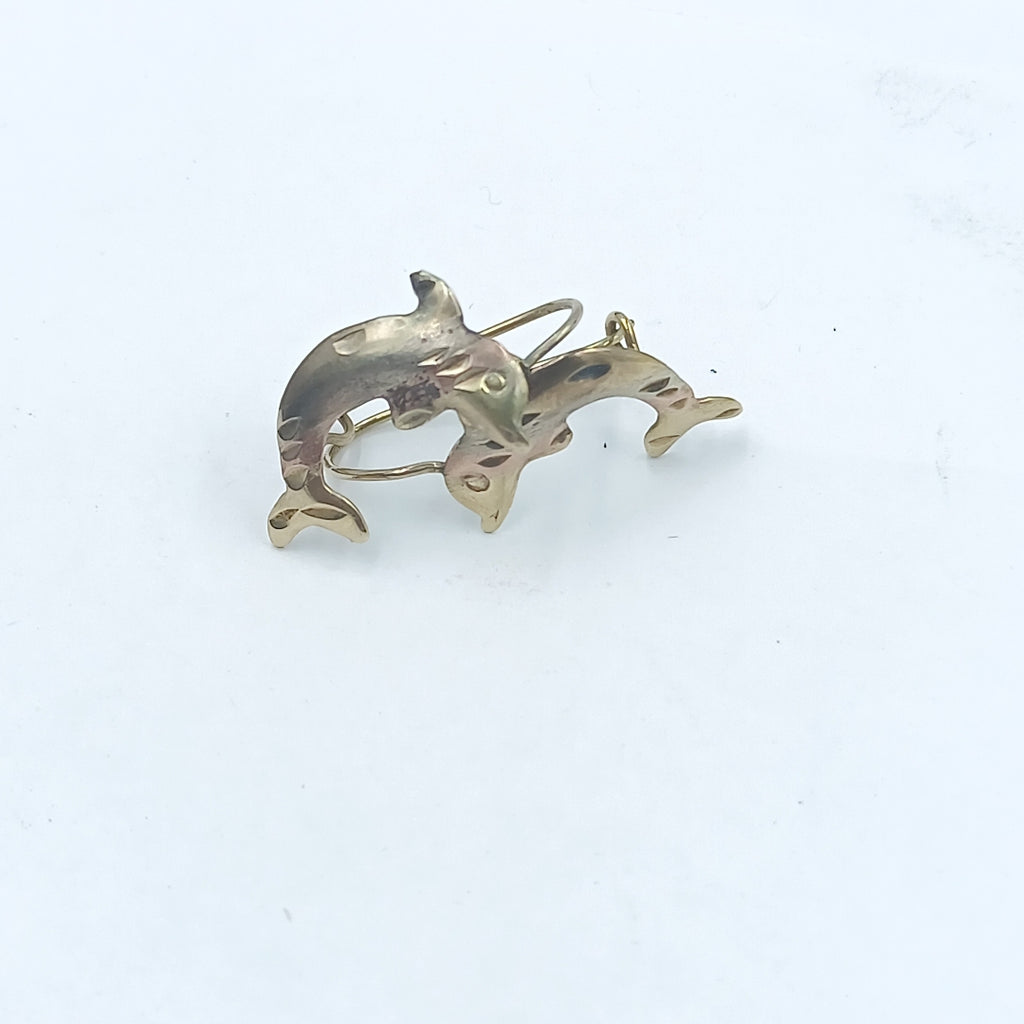 ARETES PAR ORO 8 K 1.1 GRMS (SEMINUEVO)