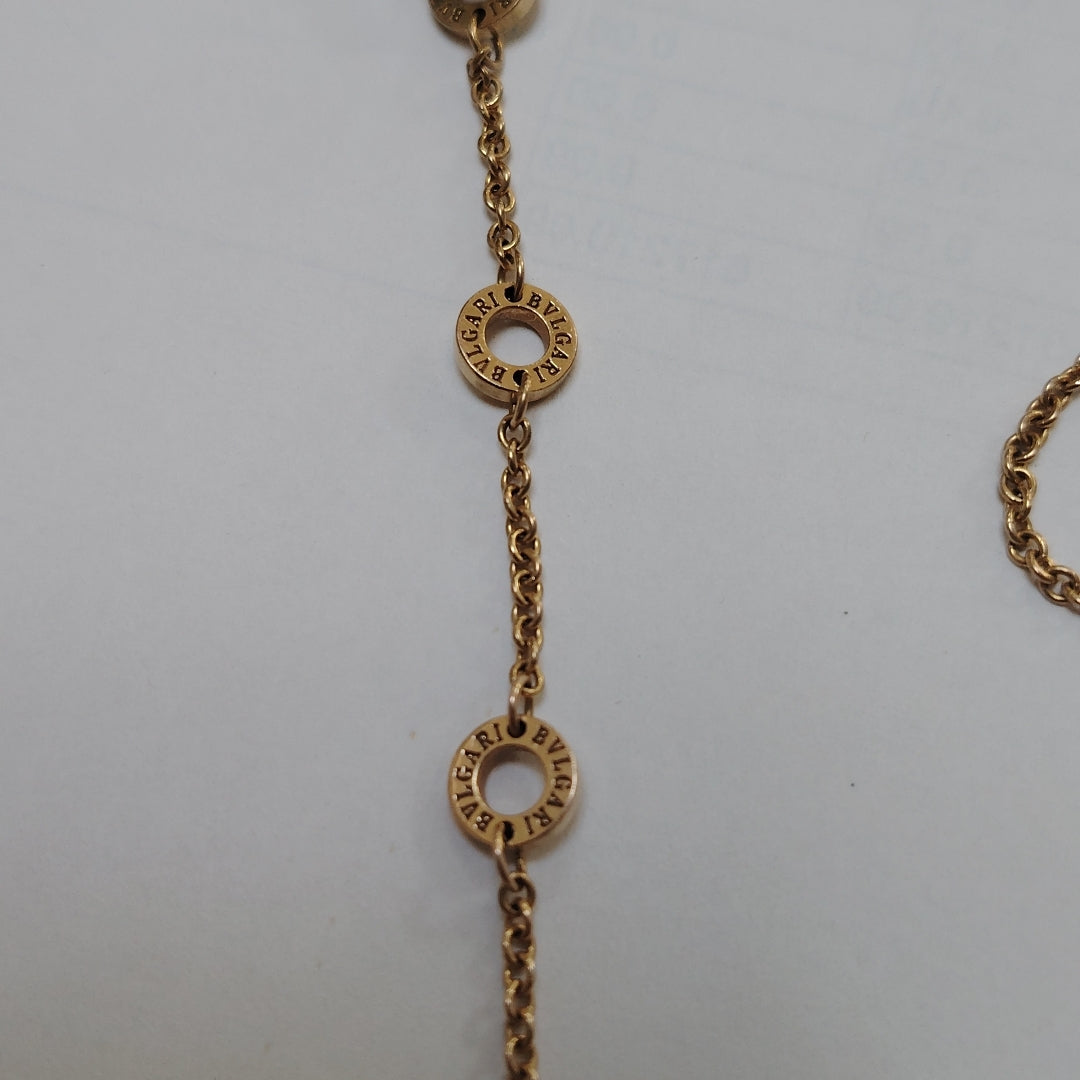 CADENA, DIJE ORO 18 K 13.7 GRMS (SEMINUEVO)