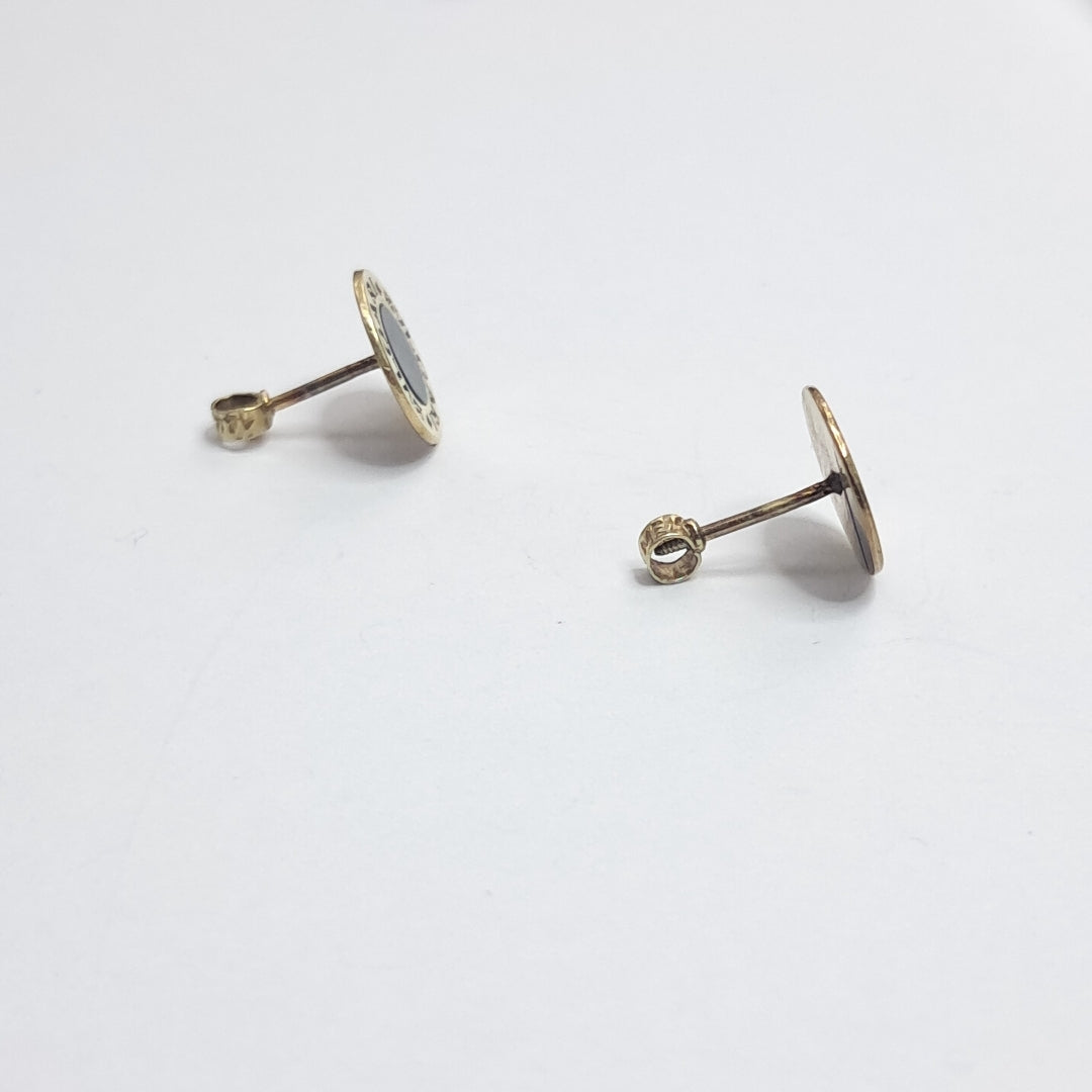ARETES PAR ORO 14 K 1,10 GRMS (SEMINUEVO)