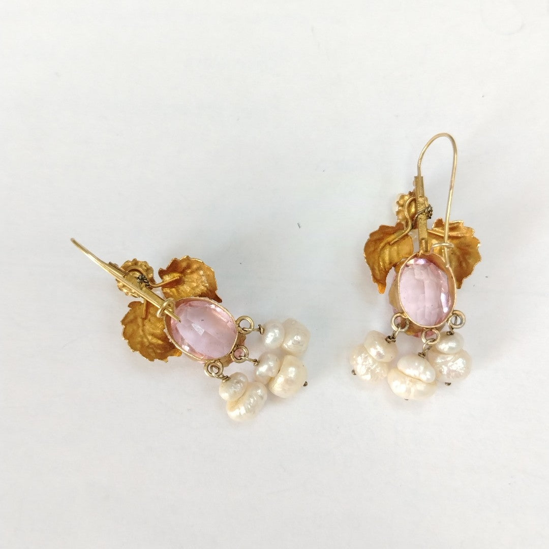 ARETES PAR ORO 10 K 10 GRMS (SEMINUEVO)
