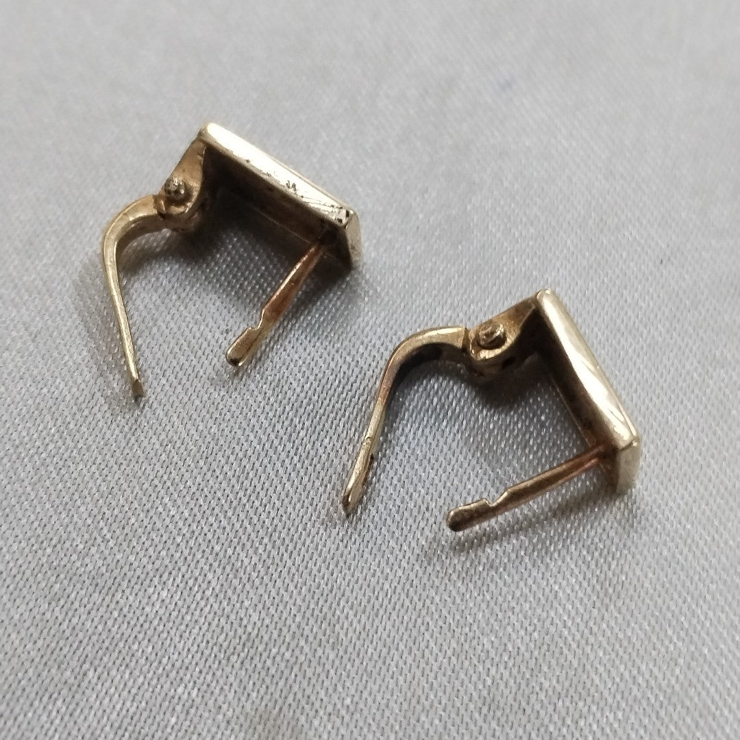 ARETES PAR ORO 14 K 2,20 GRMS (SEMINUEVO)