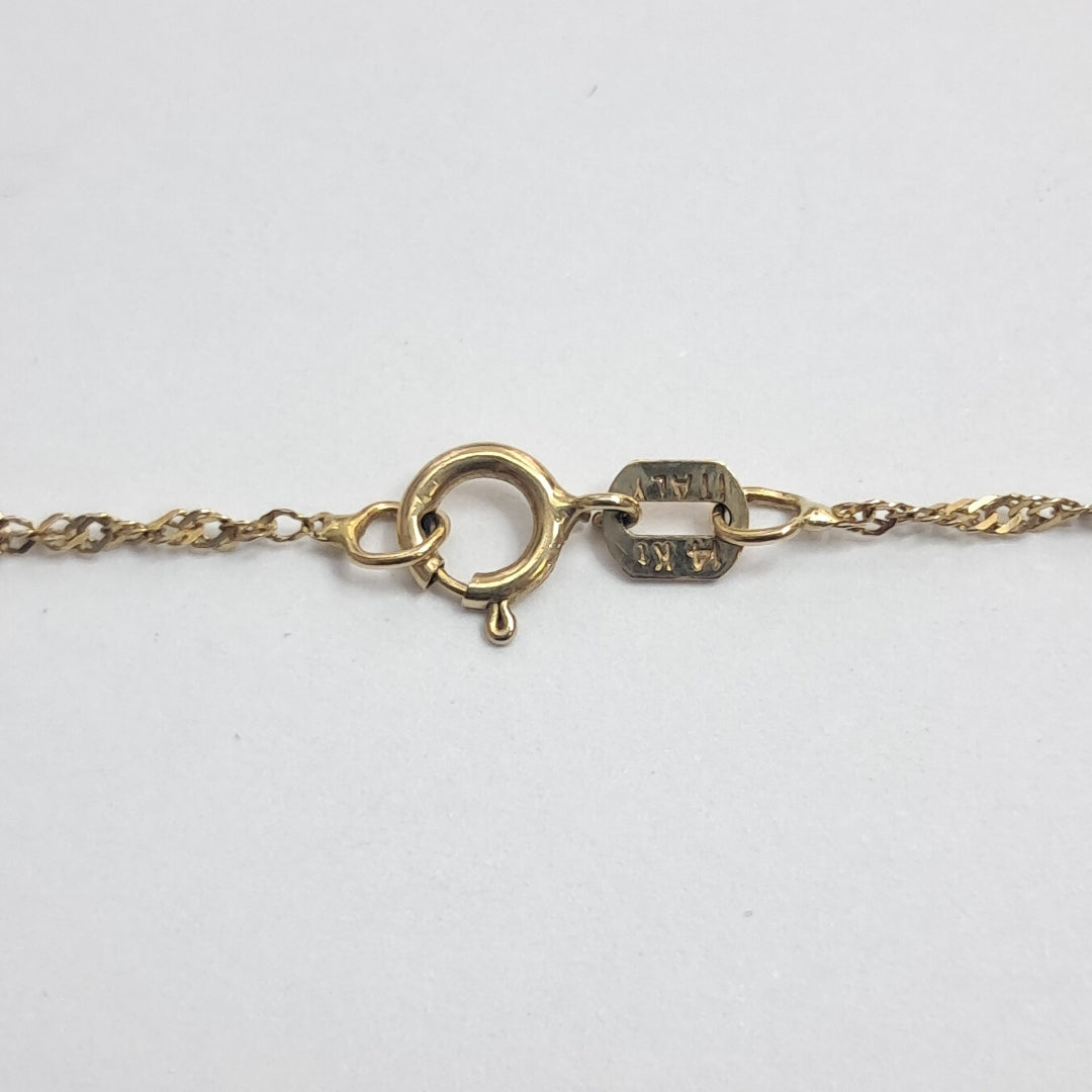 CADENA ORO 14 K 1,10 GRMS (SEMINUEVO)