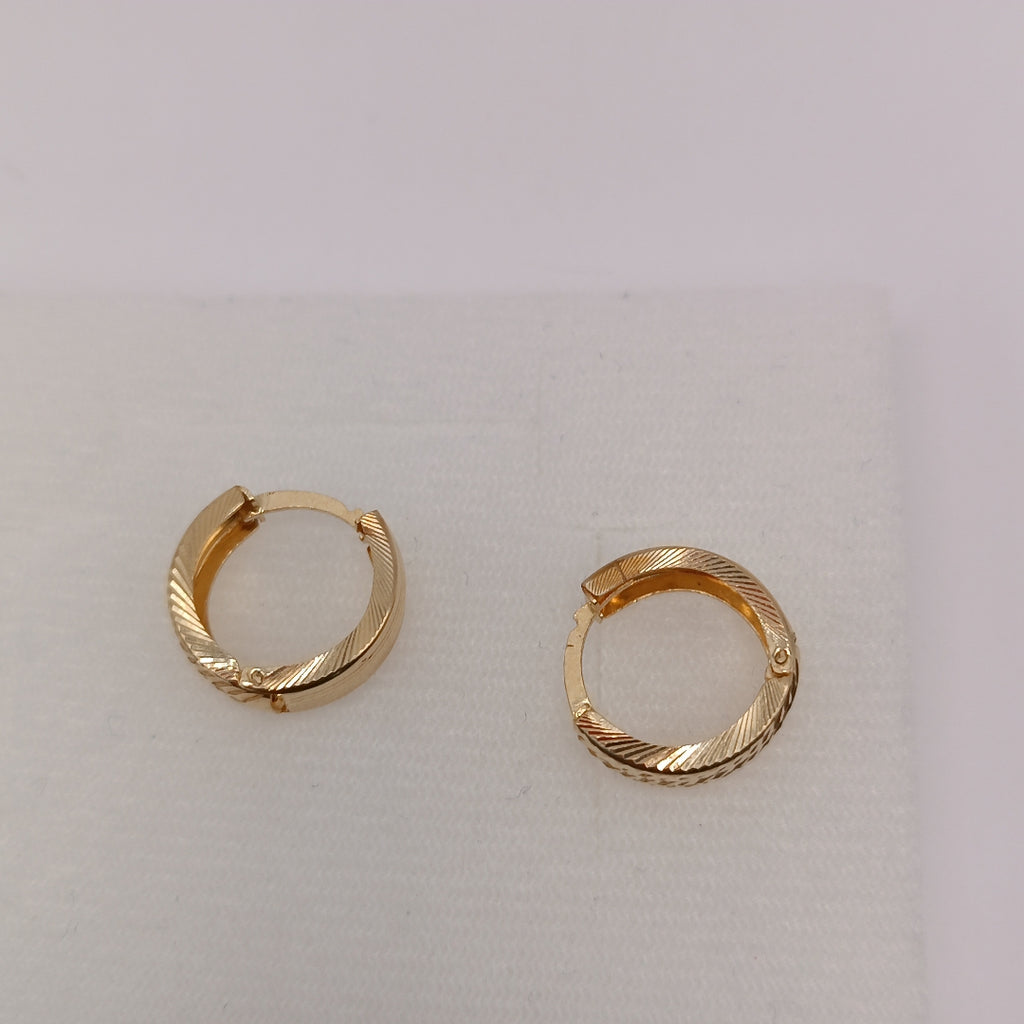 ARETES PAR ORO 14 K 2,10 GRMS (SEMINUEVO)