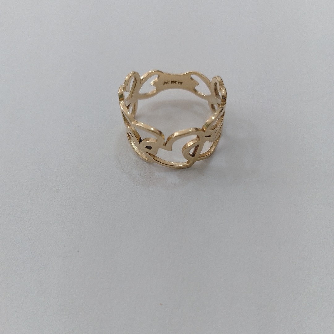 ANILLO ORO 14 K 3.1 GRMS (SEMINUEVO)