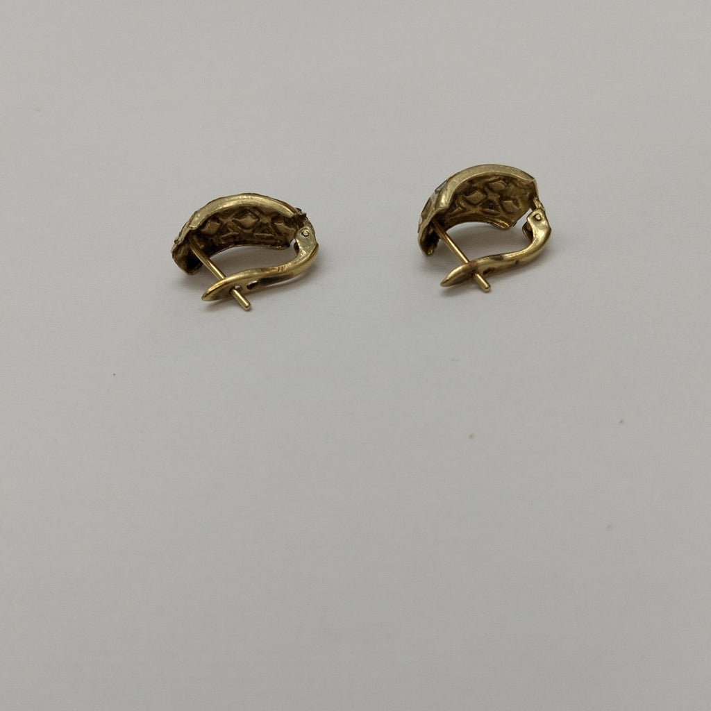 ARETES PAR ORO, RODIADO 14 K 2.1 GRMS (SEMINUEVO)