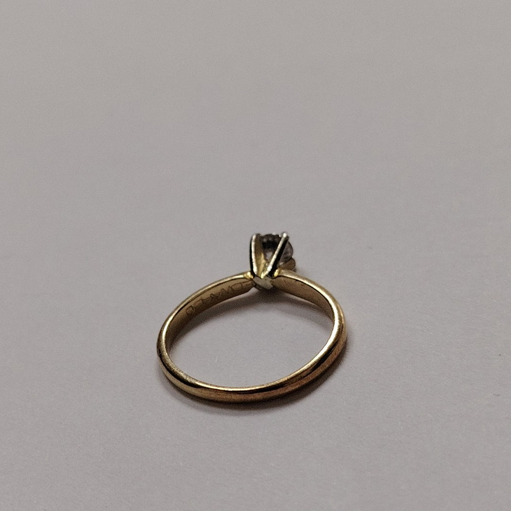 SOLITARIO ORO 14 K 1.7 GRMS (SEMINUEVO)