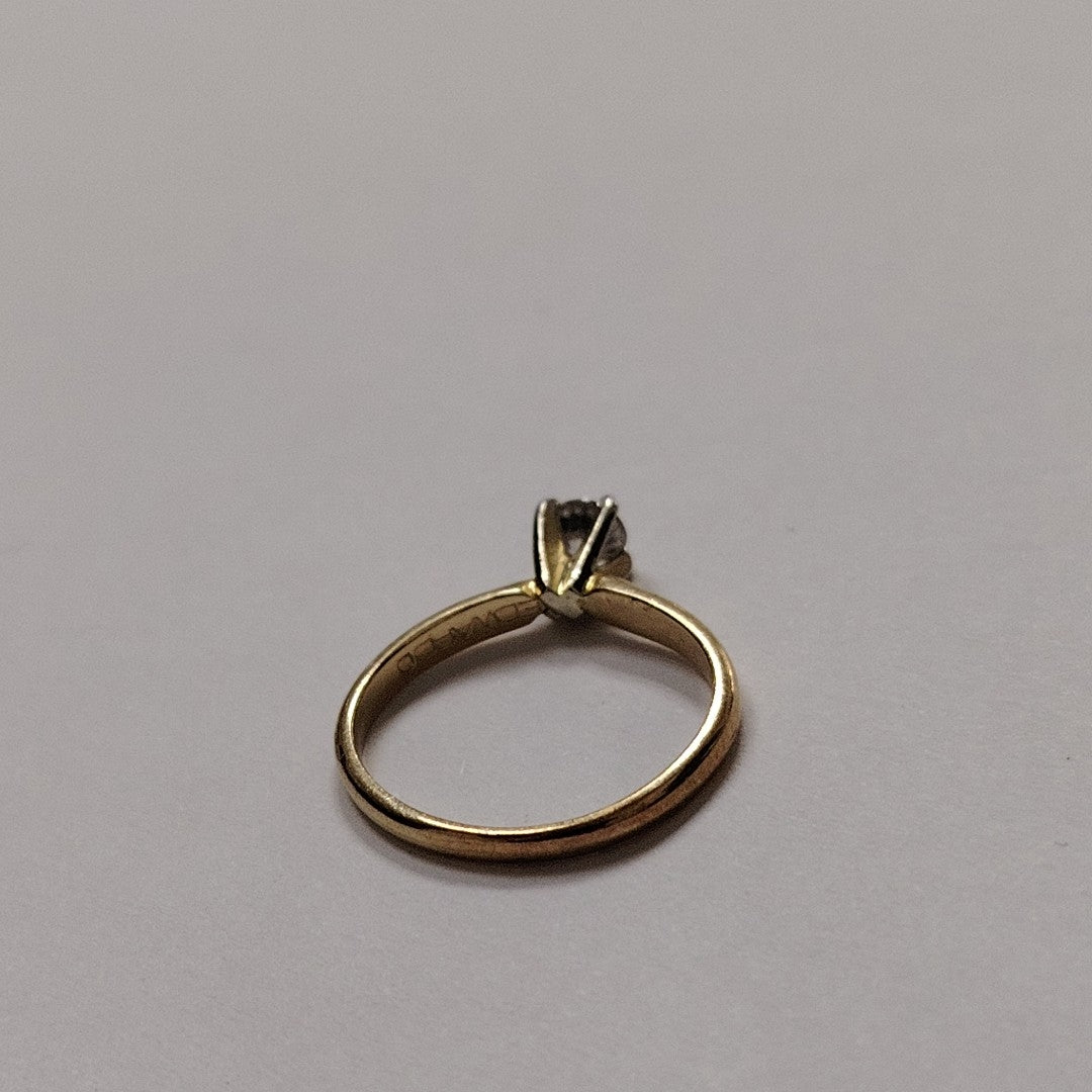 SOLITARIO ORO 14 K 1.7 GRMS (SEMINUEVO)