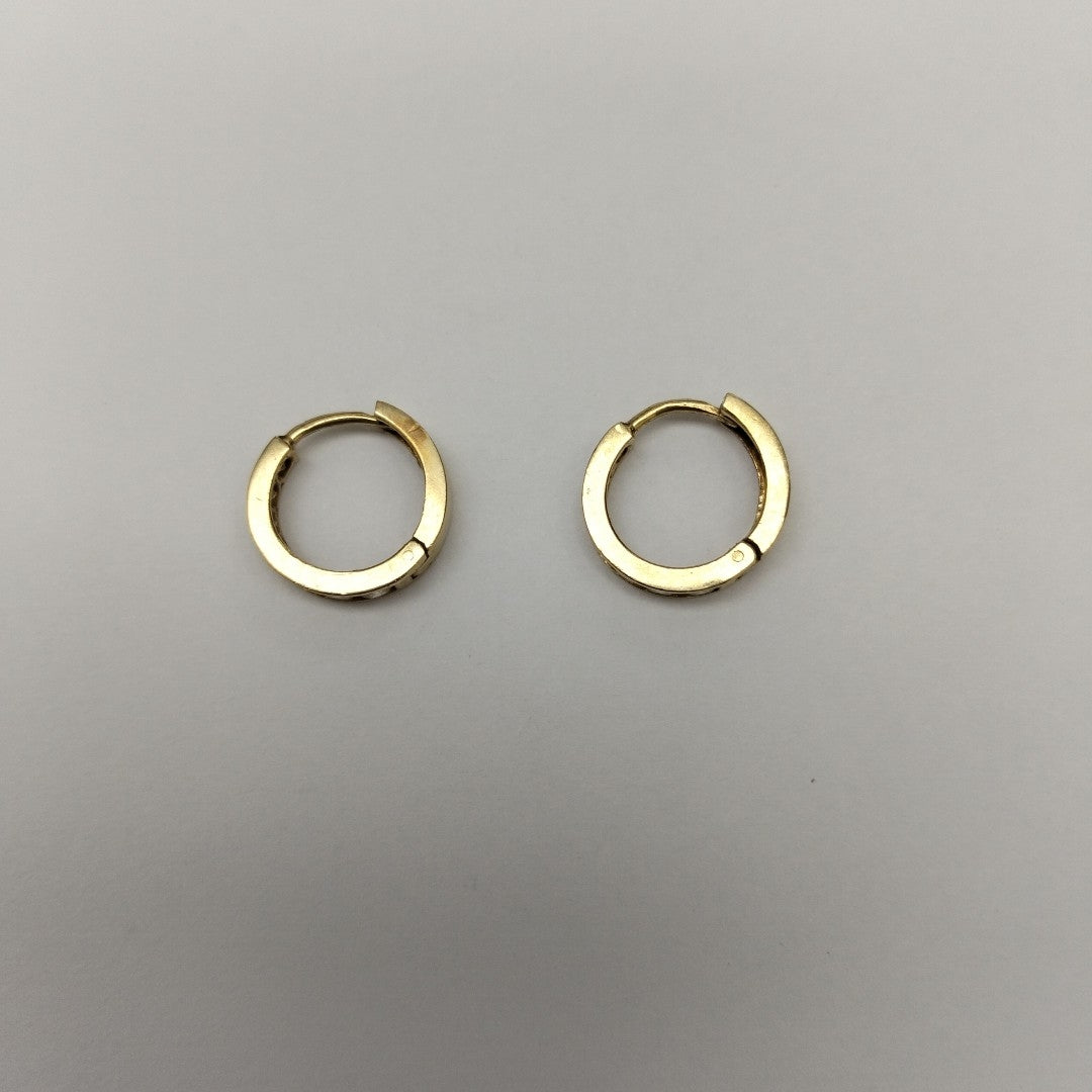ARRACADAS PAR ORO 14 K 3.4 GRMS (SEMINUEVO)