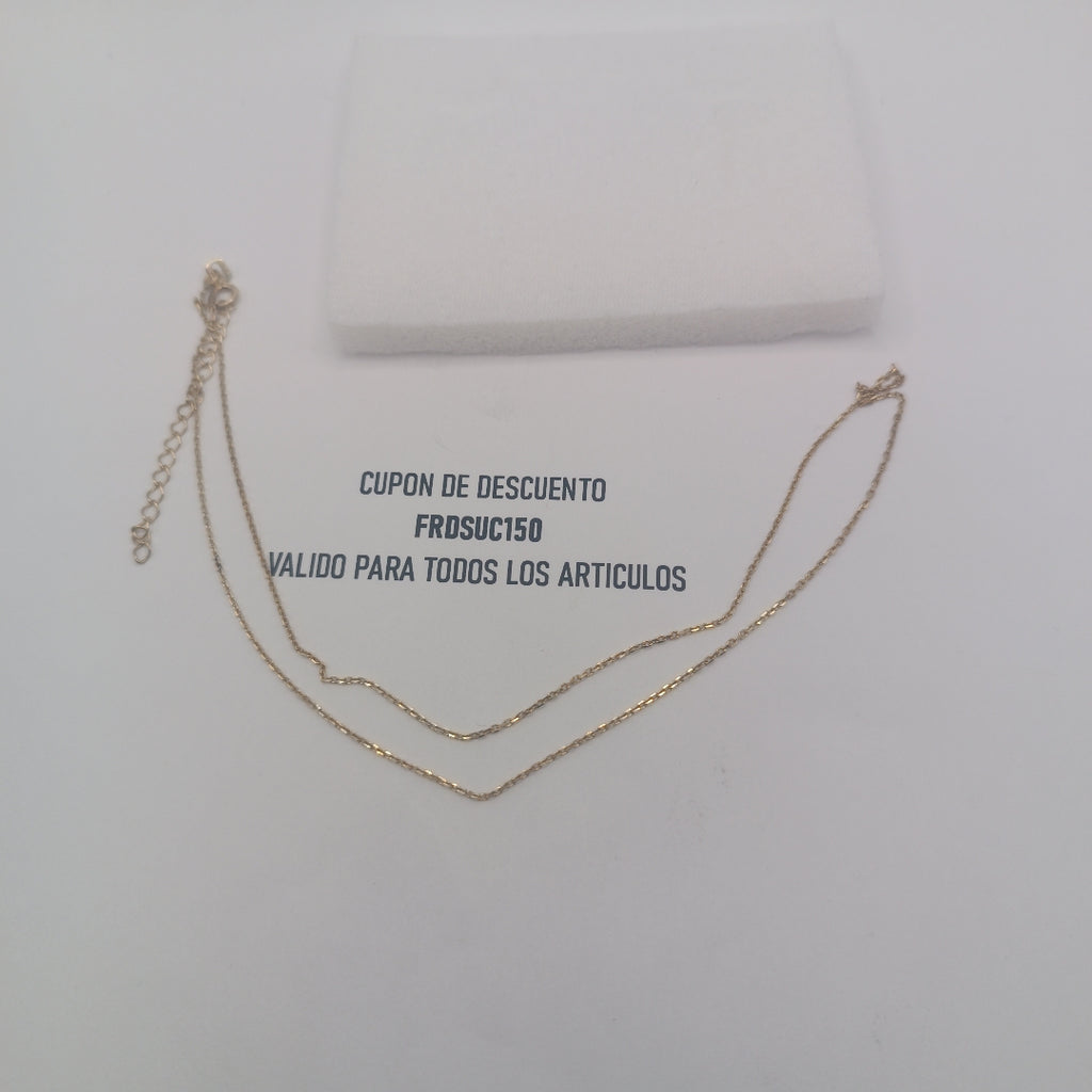 CADENA ORO 14 K 1,50 GRMS (SEMINUEVO)
