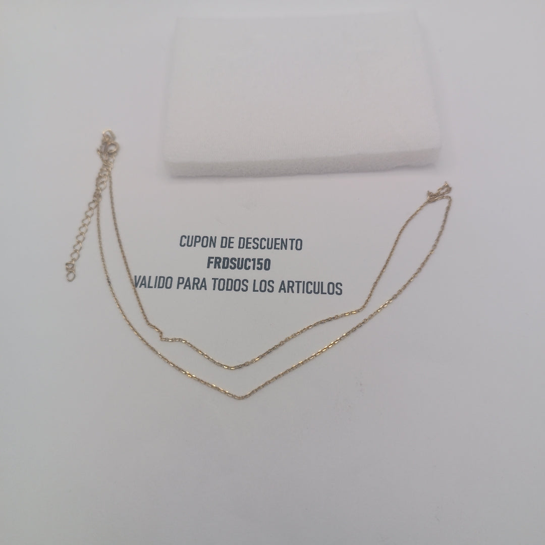 CADENA ORO 14 K 1,50 GRMS (SEMINUEVO)
